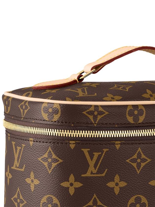 Nice BB Monogram Canvas Pouch Bag Brown - LOUIS VUITTON - BALAAN 7