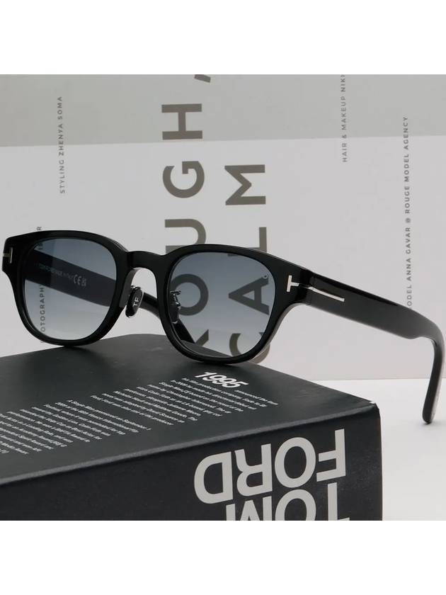 Sunglasses TF1041D 01C Horn Rim Asian Fit Men Women Fashion - TOM FORD - BALAAN 2