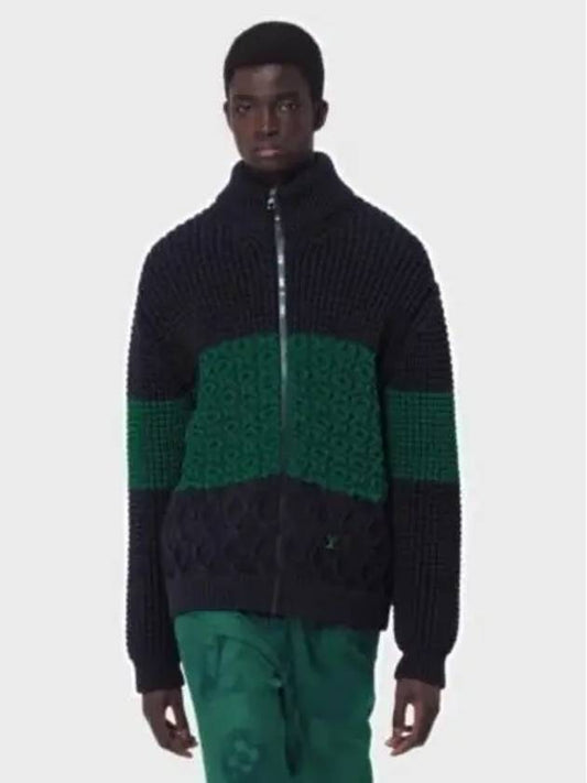 Technical wool zip blouson 1AFAOG - LOUIS VUITTON - BALAAN 1