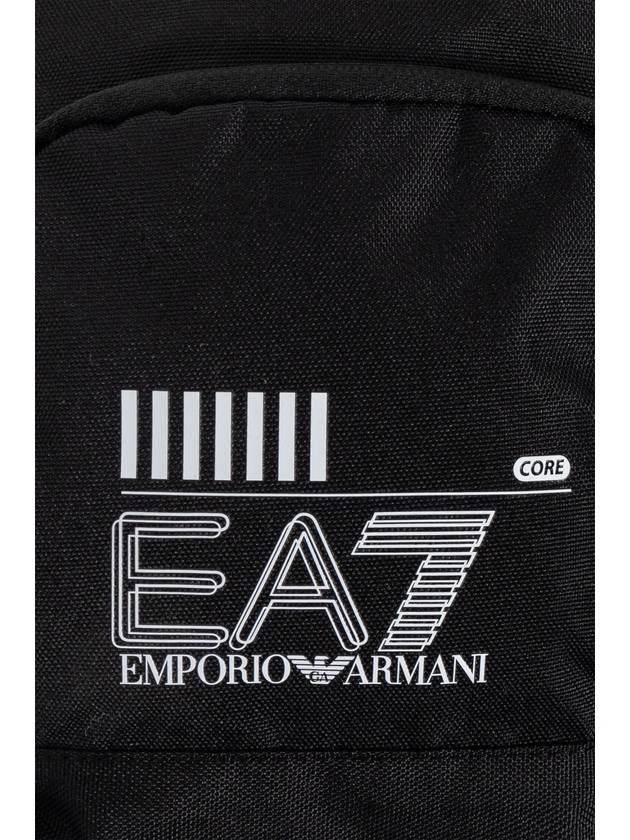 EA7 Emporio Armani One-shoulder Backpack, Unisex, Black - EMPORIO ARMANI - BALAAN 6