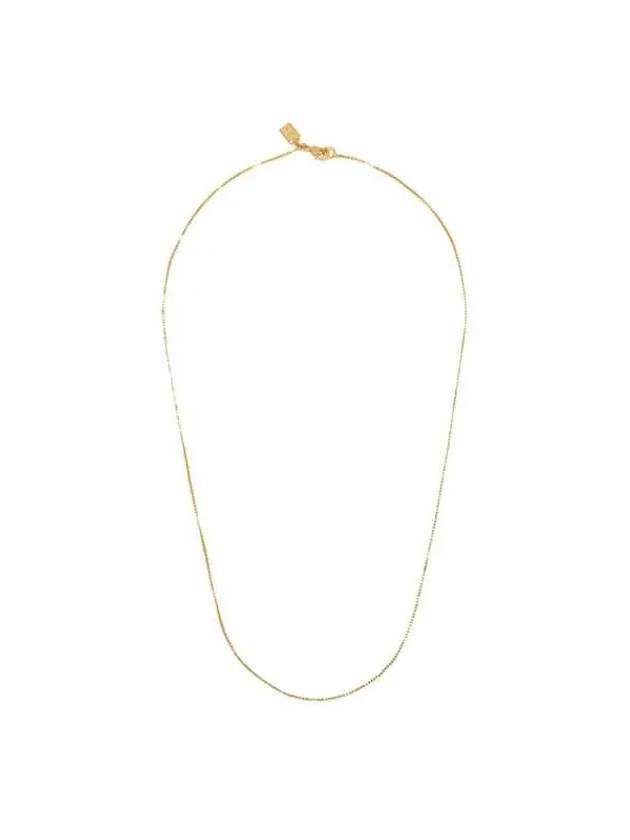 24SS Box Chain Necklace Gold BOXCHAIN50 Other 1014516 - CRYSTAL HAZE - BALAAN 1