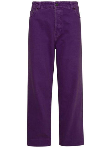 Haikure Purple Cotton Betty Jeans - HAIKURE - BALAAN 1