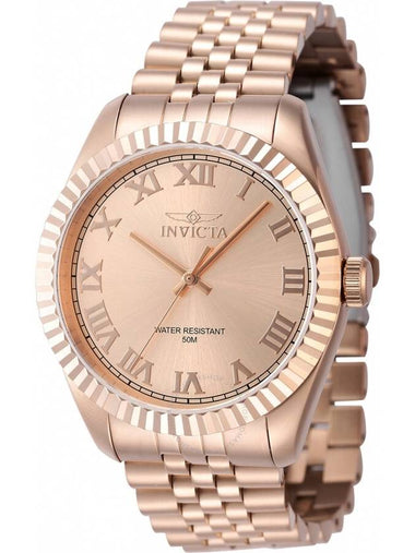 Invicta Specialty Quartz Rose Gold Dial Men's Watch 47407 - INVICTA - BALAAN 1