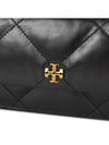 Kira diamond quilted flap cross bag black - TORY BURCH - BALAAN 8