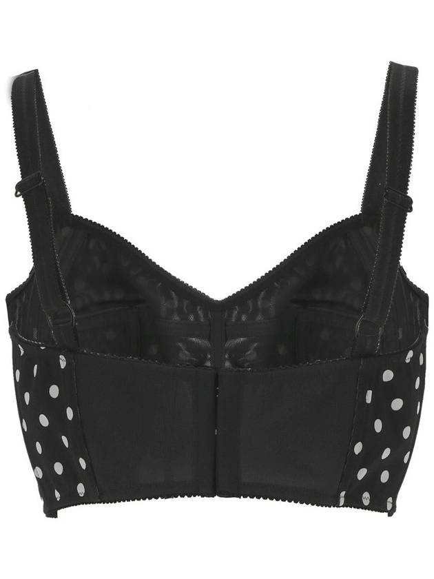 Polka dot corset top F7T18TFSUBG - DOLCE&GABBANA - BALAAN 4