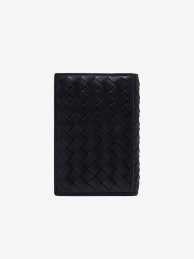 Intrecciato Card Wallet Black - BOTTEGA VENETA - BALAAN 4