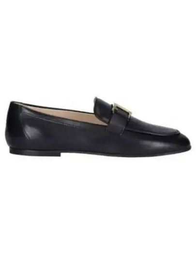 Tods T Timeless Leather Loafers Black - TOD'S - BALAAN 2