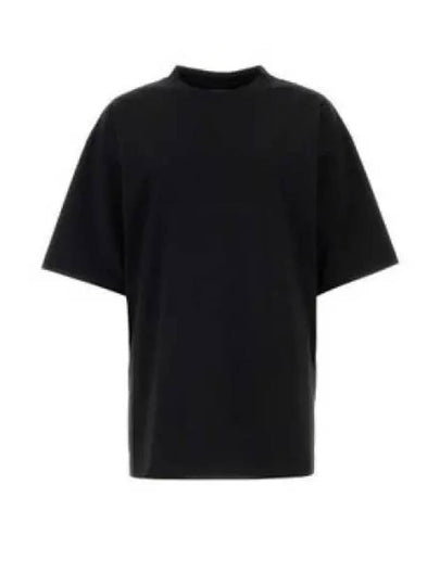 Logo Print Short Sleeve T-Shirt Black - BALENCIAGA - BALAAN 2