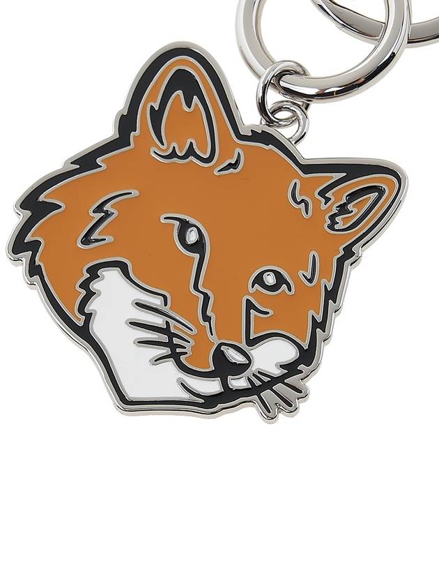 Bold Fox Head Metal Key Holder Orange - MAISON KITSUNE - BALAAN 6