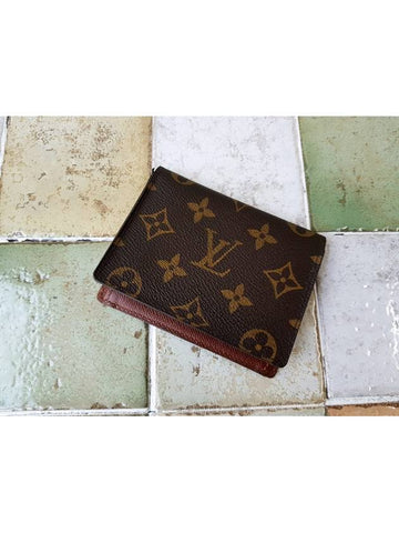 Monogram unisex card holder and business - LOUIS VUITTON - BALAAN 1