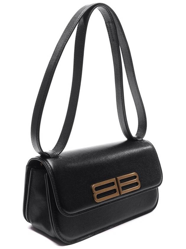 BB Logo Gossip Small Shoulder Bag Black - BALENCIAGA - BALAAN 4