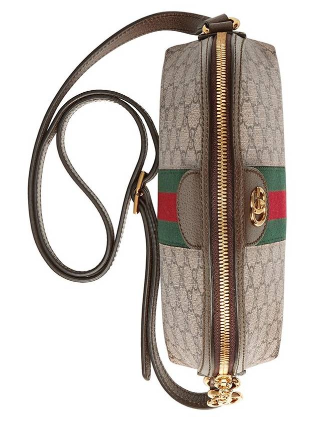 Ophidia GG Shoulder Bag Beige Ebony - GUCCI - BALAAN 6