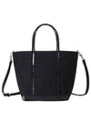 Canvass Cabas Tote Bag Black - VANESSA BRUNO - BALAAN 2