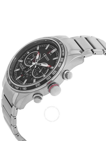 Citizen Super Titanium Eco-Drive Chronograph Black Dial Men's Watch CA4491-82E - CITIZEN - BALAAN 2