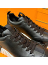 Men s Jump Sneakers Calfskin Black H - HERMES - BALAAN 4