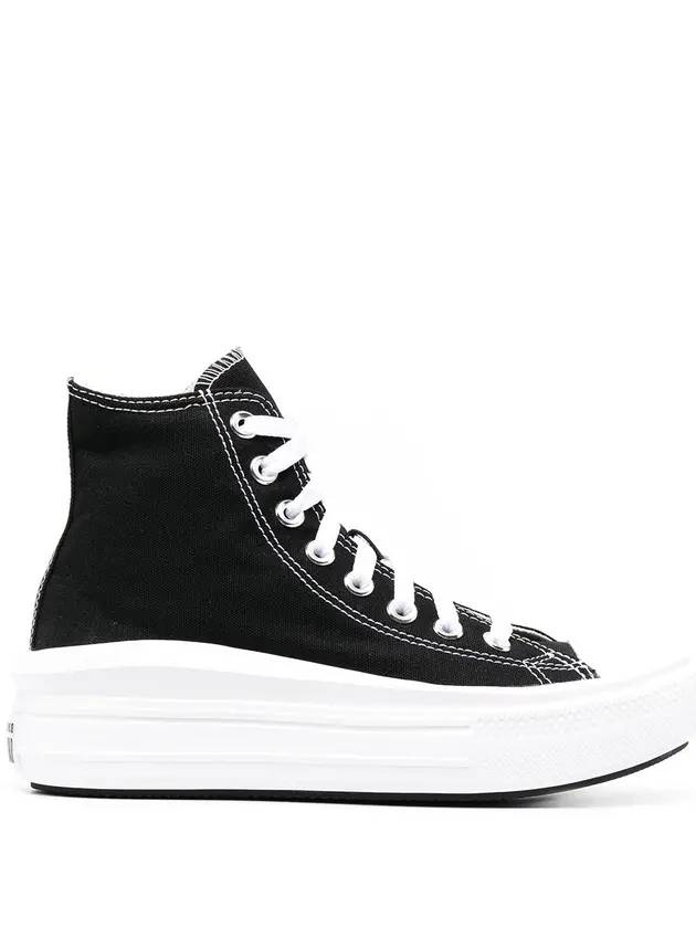 Chuck Taylor All Star Move Platform High Top Sneakers Black - CONVERSE - BALAAN 1