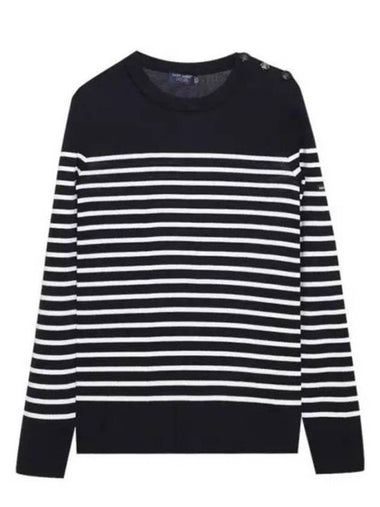 Sweater 0735 Y Free NAVY BLANC TULIPE - SAINT JAMES - BALAAN 1