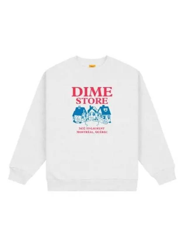 Skate Shop Crew Neck Ash - DIME - BALAAN 1