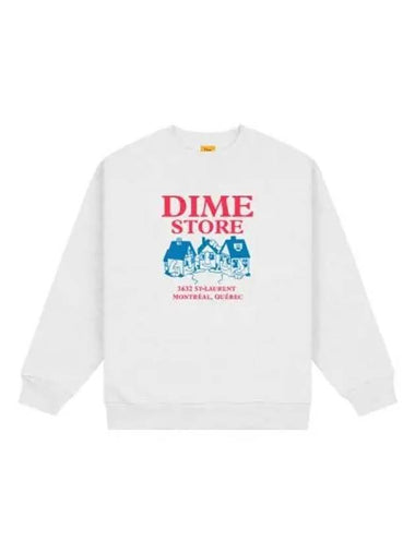 Skate Shop Crew Neck Ash - DIME - BALAAN 1