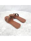 Lux You 35 5 Gold Oran Sandal Slippers - HERMES - BALAAN 4