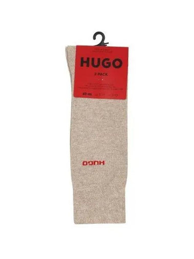 HUGO red logo cotton socks 2 sets 50469638 242 - HUGO BOSS - BALAAN 1