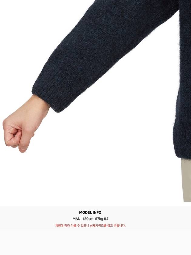 La Maille Pavane Knit Top Dark Navy - JACQUEMUS - BALAAN 10