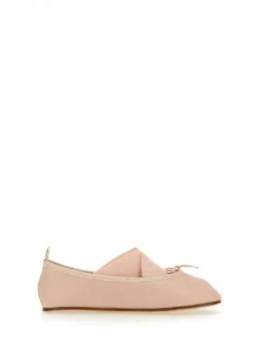 Repetto JANNA Bow Leather Ballerina Shoes - REPETTO - BALAAN 1