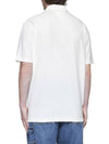 Cotton Short Sleeve Polo Shirt Dove - BOTTEGA VENETA - BALAAN 5