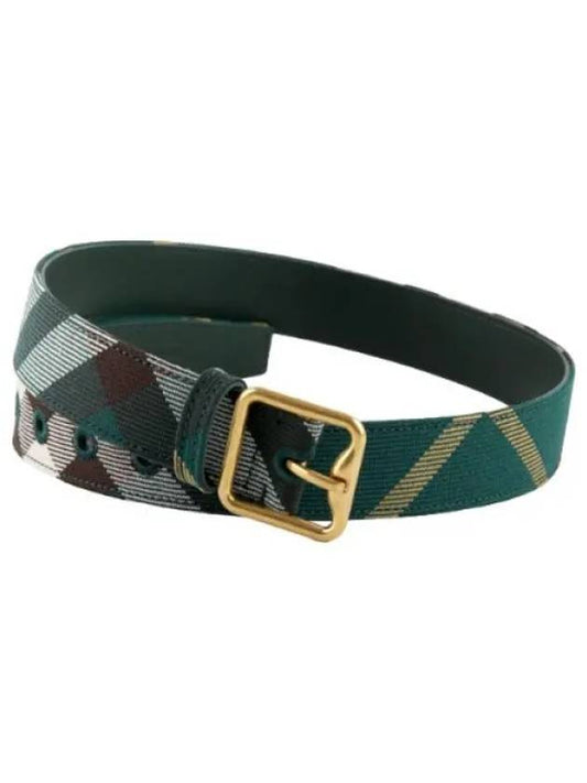 check buckle belt women waistband - BURBERRY - BALAAN 1