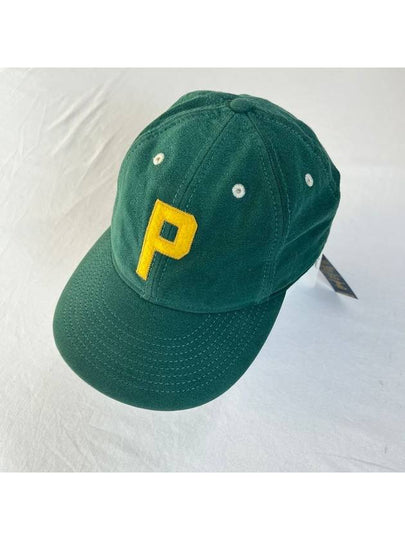 Cotton Ball Cap Green - POLO RALPH LAUREN - BALAAN 2