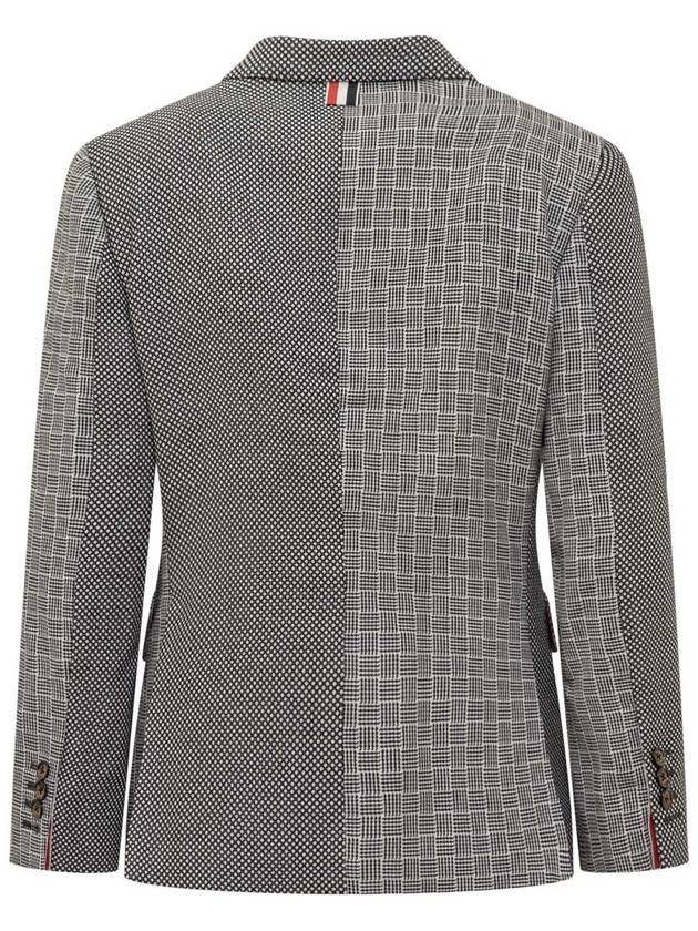 Mix Print Single Breasted Blazer FBC637FF0341 - THOM BROWNE - BALAAN 3