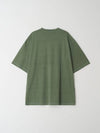 Overfit color stitch t-shirt khaki - BOOVOOM - BALAAN 3