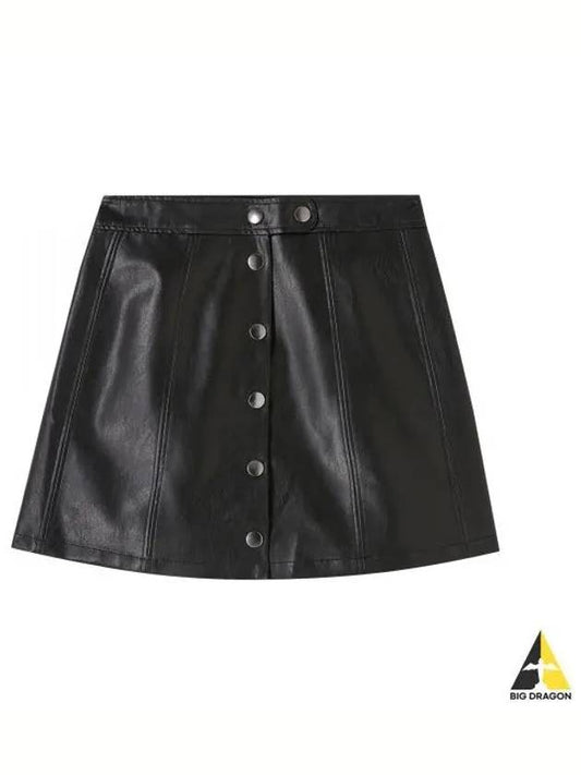 Poppy A-Line Skirt Black - A.P.C. - BALAAN 2