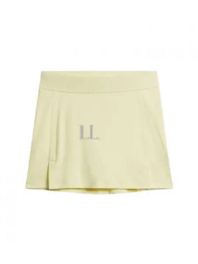 Amelie Golf A Line Skirt Yellow - J.LINDEBERG - BALAAN 2