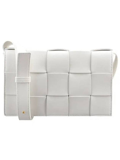 Intrecciato Cassette Cross Bag White - BOTTEGA VENETA - BALAAN 2