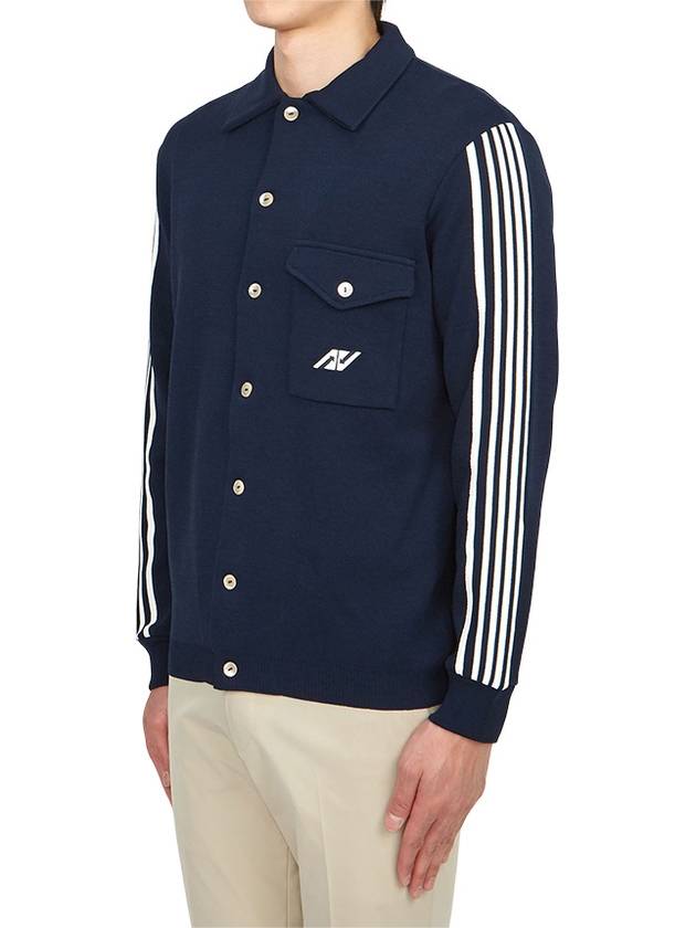 Men's Cardigan JASM 423B BLUE - AUTRY - BALAAN 3