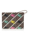 Pegasus Paisley Clutch Bag Brown - ETRO - BALAAN 1