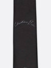 Handwriting Logo Tie Black - DIOR - BALAAN 5