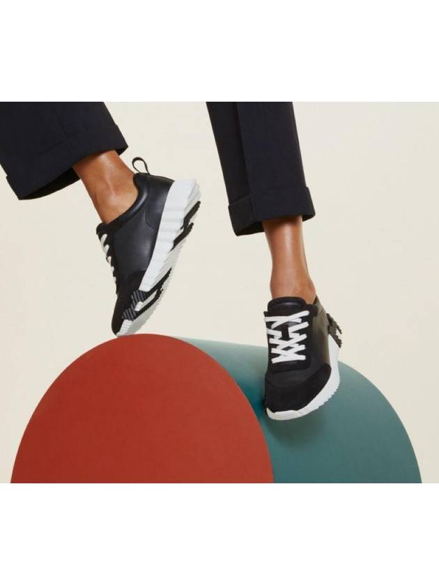 Bouncing Low Top Sneakers Noir - HERMES - BALAAN 6