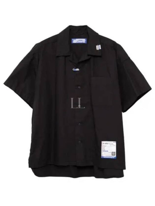 I12SH012 Black Oxford Half Shirt - MIHARA YASUHIRO - BALAAN 1