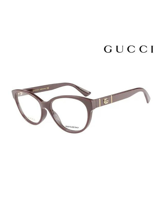 Glasses Frame GG0633O 003 Round Women's Glasses - GUCCI - BALAAN.