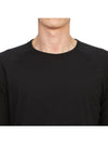 Men's Cotton Long Sleeve T-Shirt Black - PAUL SMITH - BALAAN 6