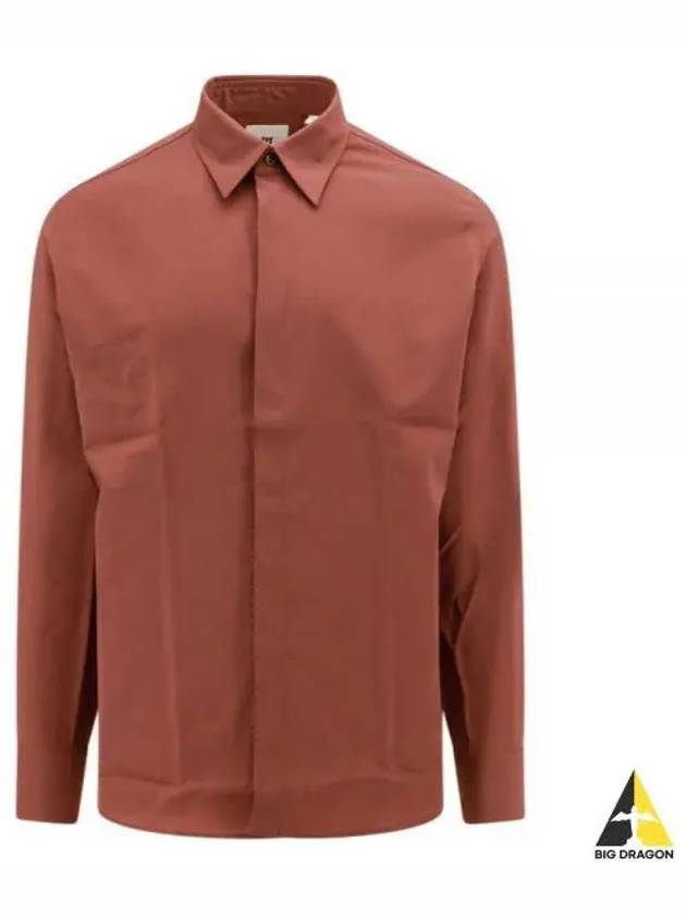 Pitty Torino TL6SIT020RTYMR73 0610 Hidden Button Shirt - PT TORINO - BALAAN 1