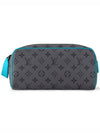 Men's Dopp Kit Monogram Eclipse Pouch Bag Grey Blue - LOUIS VUITTON - BALAAN 2