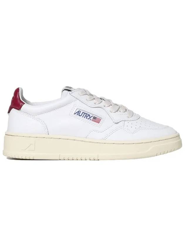 Medalist Red Tab Low Top Sneakers White - AUTRY - BALAAN 3