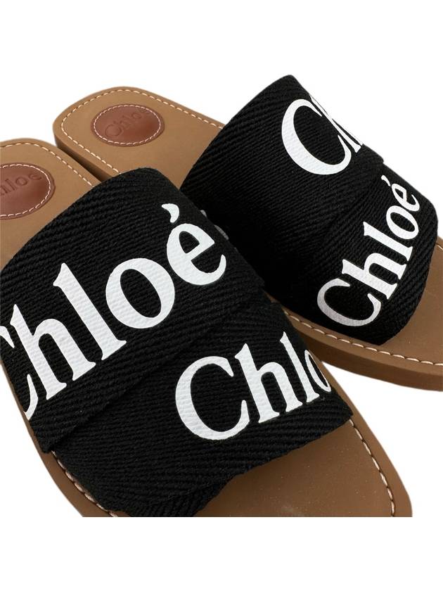 24SS Woody Logo Strap Slippers CHC22U188Z3 - CHLOE - BALAAN 3