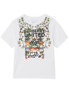 12th Anniversary Kids Floral Logo Print T Shirt 8038446 - BURBERRY - BALAAN 2