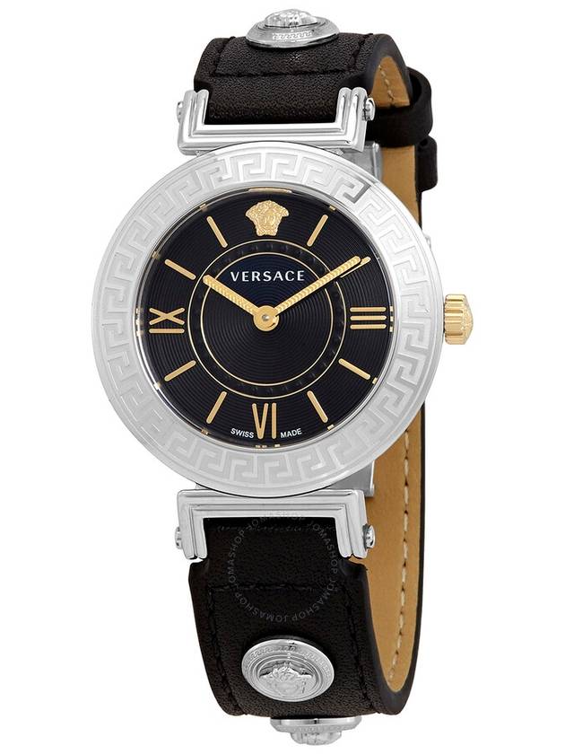 Versace Tribute Quartz Black Dial Ladies Watch VEVG00120 - VERSACE - BALAAN 1