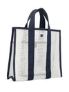 Cabas Louis Small Shopper Tote Bag White - A.P.C. - BALAAN 5