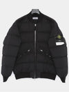 Wappen Logo Bomber Padding Jacket Black - STONE ISLAND - BALAAN 2